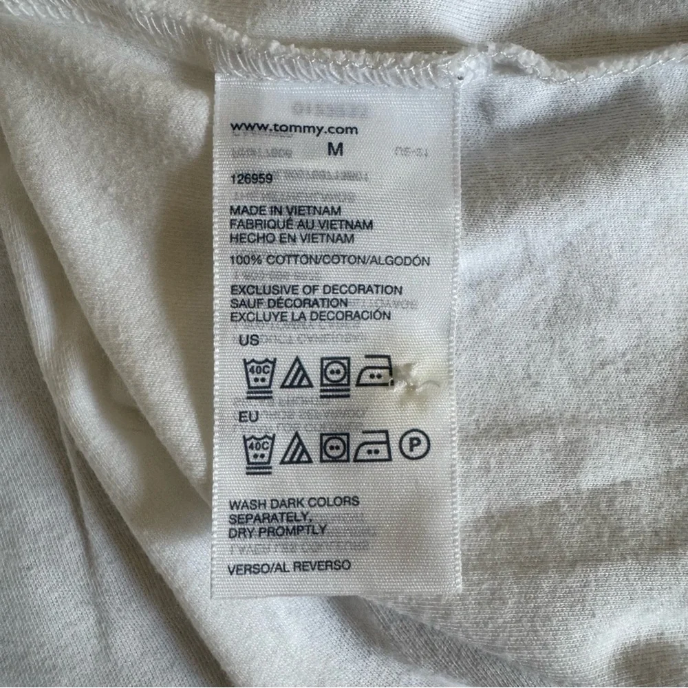 Tommy Hilfiger Classic White Polo Shirt, M - Picture 9 of 11